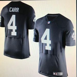 Derek Carr Oakland Raiders jersey all stitched
